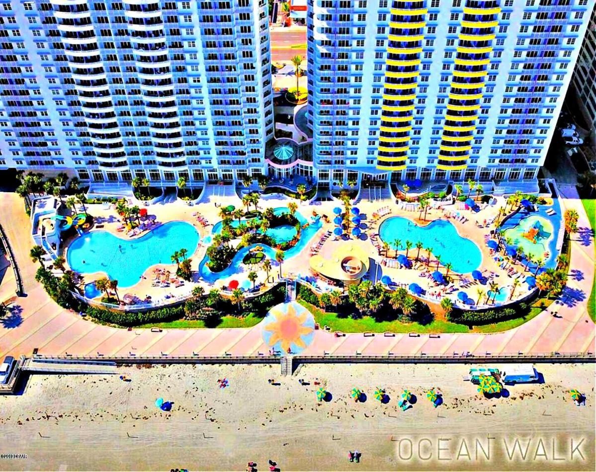 Vacation In Comfort And Luxury - 2Br Direct Oceanview - Wyndham Ocean Walk Resort - 2432-1 Daytona Beach Luaran gambar
